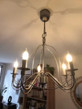 Lamp E14 Candle-Bulb Led-Globe 8w-Filament Edison A60 C35 G45 Vintage ST64 220v ZDM 6W