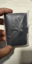 BISI GORO-cartera inteligente para hombre y mujer, tarjetero de Metal RFID, caja de aluminio antirrobo, tarjetero informal de cuero PU, 2021