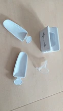 Nail-Powder Container-Box Recycle-Box with Small Spoon Two-Layers