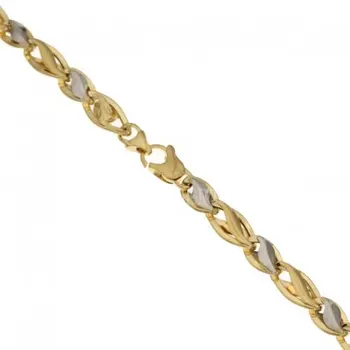 

Bracelet Men gold Yellow and White 803321712123