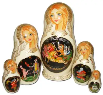 

Matryoshka 5 seats three in miniature