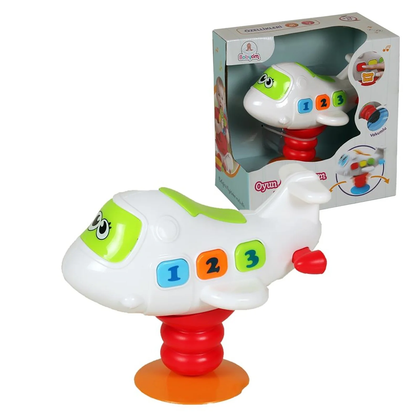 Ebebek Birlik Oyuncak My Food and Game Friend Little Plane 12 M +| |
