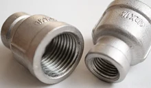 1-1/4-Pipe-Fitting Female-To-Female Connector Thread-Reducer Adpater 304-Stainless-Steel