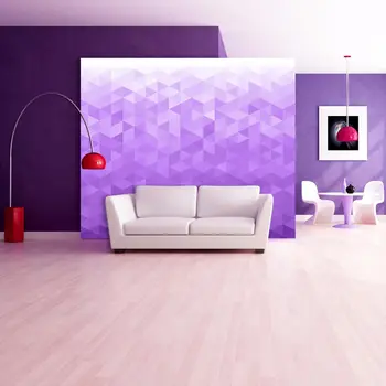 

Wall mural-Pixel purple-100x70 cm