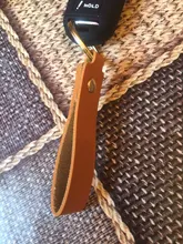 LLavero de cuero sintético para hombre y mujer, 8 colores, regalo de negocios, llavero para hombre y mujer, correa para llave de coche, billetera para la cintura, llaveros