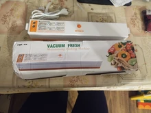 Packaging-Machine Film-Sealer Vacuum-Packer Household Bags Free WOMSI 15pcs Including