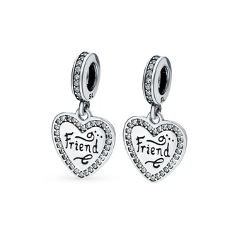 

Silver Pendant-charm with cubic zirconia sunlight sample 925