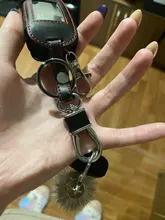 3 botones de cuero coche-estilo de cubierta para Starline B9 B6 A91 A61 Twage dos forma de sistema de alarma para coche llavero