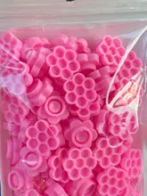 Pegamento para extensión de pestañas, copa de epoxi, herramienta para Injerto de pestañas, tatuajes, pigmentos adhesivos, 100 Uds.