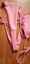 2 uds Bikini Conjunto de sujetador acolchado mujeres-e sólido baño venda traje de baño