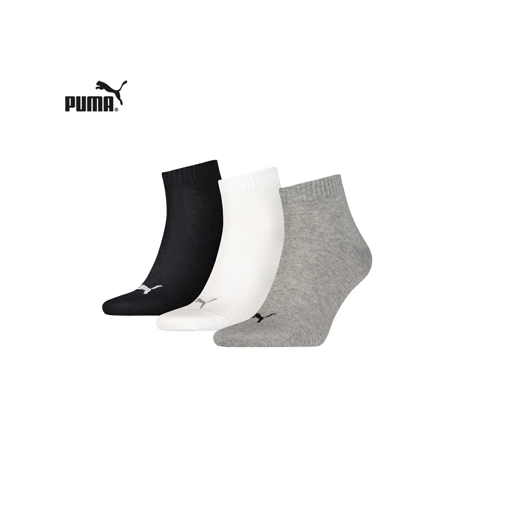 Puma socks, quarter plain 3p, 90697821| | - AliExpress