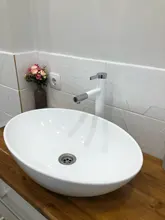 Faucet Bathroom Tap-Crane Aerator Bath-Sink Frap White Cold And Painting Spray with F1052-14/15