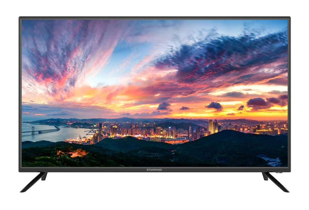 Телевизор LED Starwind 40" SW LED40SA301 черный/FULL HD/60Hz/DVB T2/DVB C/DVB S2/USB/WiFi/Smart TV (RUS)|Телевизоры| |