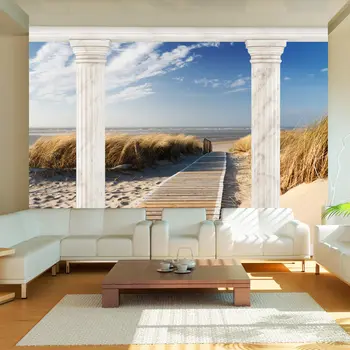 

Wall mural-Holiday memories - 100x70 cm