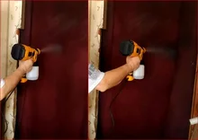 DEKO-PISTOLA DE PULVERIZACIÓN eléctrica, pulverizador de pintura de alta potencia, pistola de aerógrafo, y gran capacidad de 800 ml 3 boquillas, HVLP, pulverización fácil