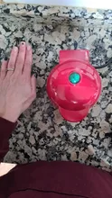 Minimáquina eléctrica para hacer gofres, horno para desayuno, masa semiesférica, máquina para gofres en forma de huevo, horno y pan, mineola para gofres