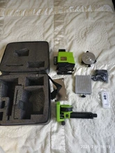 Clubiona-Nivel láser de línea IE16R, profesional, alemán, Core, para suelo y techo, 4D, verde, con batería de iones de litio de 5000mah