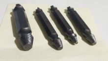 Screw-Extractor-Set Hand-Tool-Sets Remove-Stripped Screws Damaged 4pcs Easily Double-Ended