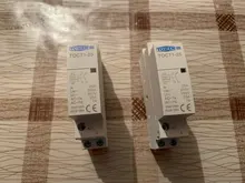 Din Rail Modular Contactor 50/60hz 220V/230V 2no 2nc Household 2P 25A TOCT1 1NC 1NO
