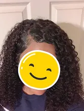 13x4 rizado profundo transparente frente de encaje pelucas de cabello humano rizado brasileño pelucas de cabello humano Pre arrancado Peluca de encaje onda profunda peluca