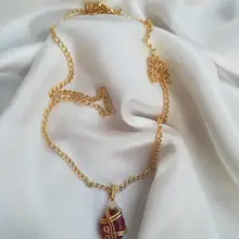 Altın Kaplama kolye günlük kolye parti kadın moda kadın gerdanlık kolye takı basit bayanlar ожерелье kolye
