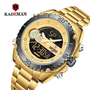 

Men's Watches Kademan Top Luxury Brand Fashion Quartz Men Watch Waterproof Business Wristwatch Relogio Masculino K9054