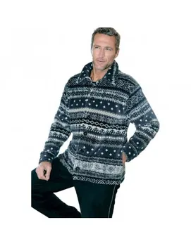 

MASSANA man's robe short buttons L696314