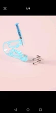 Unidad de Seguridad de Piercing de oreja estéril desechable, herramienta de salud, Kit de Asepsis, pistola de perforación Manual, 2 uds.