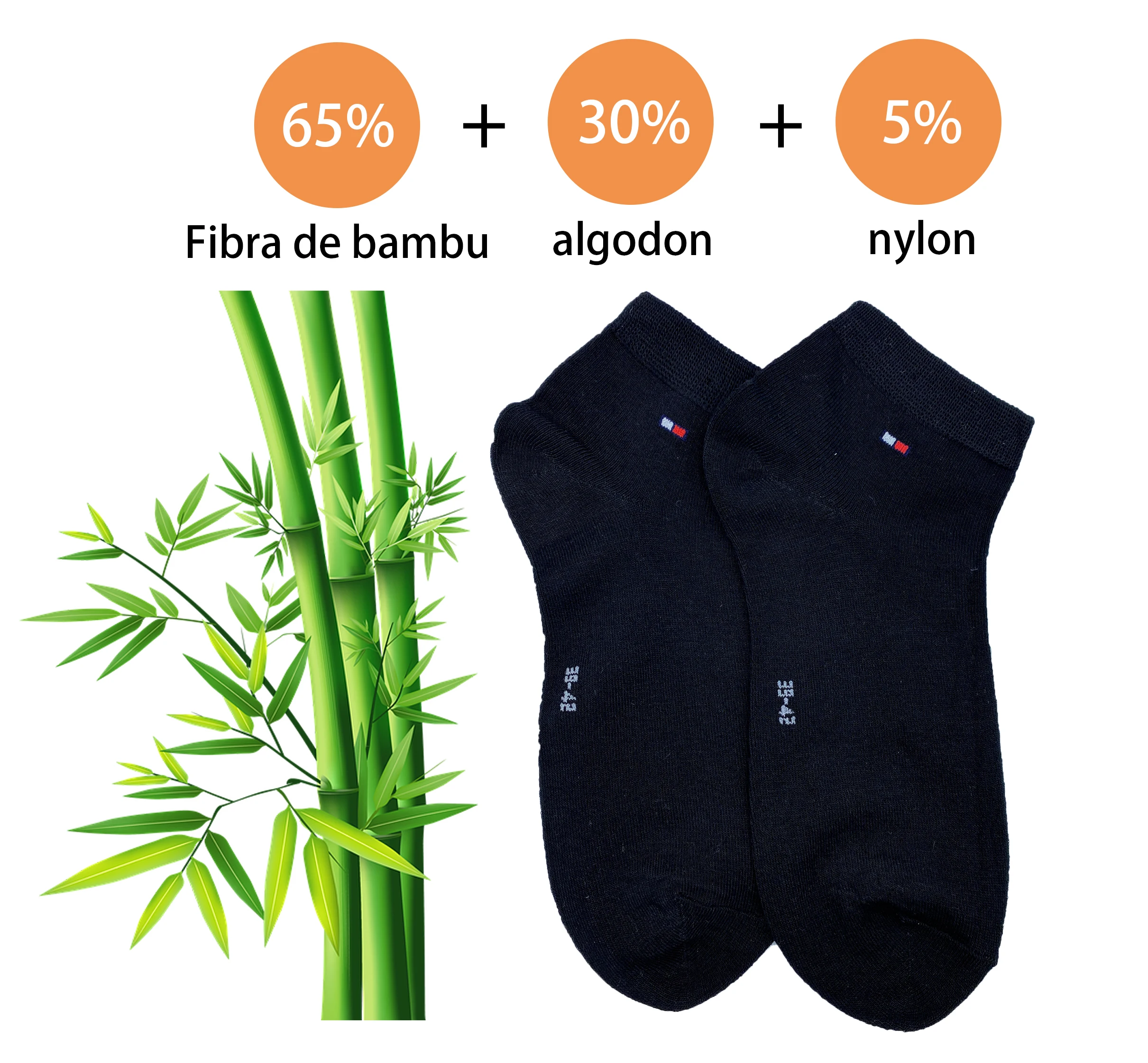 10 pairs cotton/bamboo low cut socks for men and women. Breathable sports and training.