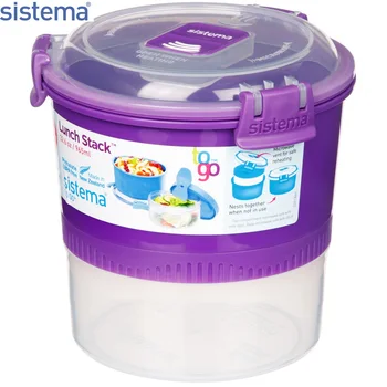 

Контейнер-трансформер Sistema "TO-GO" 990мл, фиолетовый, 21360