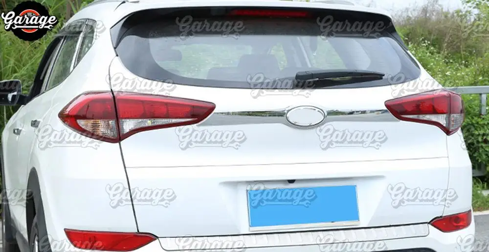 Trim strip of fifth door case for Hyundai Tucson- ABS plastic molding 1 set / 1 pcs decoration car styling