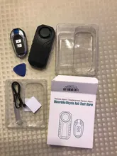 Awapow-alarma antirrobo inalámbrica para bicicleta, dispositivo de seguridad con control remoto, resistente al agua, Sensor de vibración, 113dB