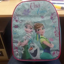 Disney 3 unids/set niños de dibujos animados de las niñas Elsa princesa mochilas lindo niños mochilas de los niños de la escuela bolsa