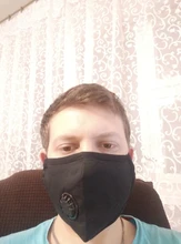 Mascarilla de algodón reutilizable para hombre y mujer, máscara respirador con filtro PM2.5, anticontaminación, lavable y antipolvo, color negro, 20 unidades