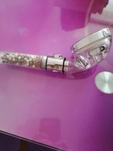 ZhangJi-Cabezal de ducha de alta presión ajustable, 3 modos, filtro reemplazable de turmalina, interruptor de ahorro de agua para ducha de SPA