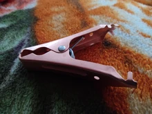 2Pcs Red+Black Car Alligator Clips Battery Clamps Crocodile Clip 100A Aligator Clips