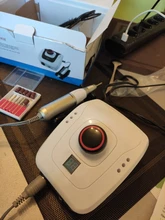 Lima eléctrica para uñas, herramienta para manicura, accesorio de la máquina, 35000 RPM