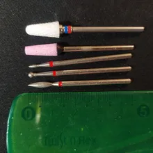 1 Uds fresadora cortador de uñas taladro giratorio mm broca para fresa para manicura Burr cutícula limpio broca cortador eléctrico