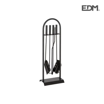 

KIT FIREPLACE BLACK 4 PCS-EDM