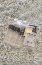 7 Uds Mini viaje maquillaje cosmética rostro crema bote botellas plástico transparente viaje accesorios vacío maquillaje contenedor botella