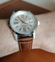 MAIKES-Correa de reloj de 20mm, 22mm, 24mm y 26mm, correa de reloj Vintage de cuero de vaca para Panerai Fossil