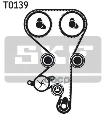 Комплект Ремня Грм Opel/Gm 1.4/1.6/1.8 16v Skf Vkma05152 Skf арт. VKMA05152