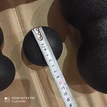 3/5 Uds Yoga de rodillos de masaje y pelota para hacer ejercicio juego de rodillo de espuma para el dolor de espalda auto-miofascial tratamiento Pilates músculo de ejercicios