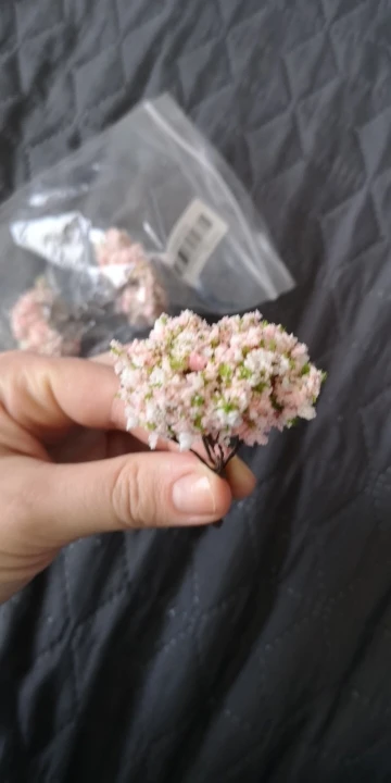 3 sztuk Mini drzewo kwiatowe rośliny miniaturowe dom z bajki ogród do domku dla lalek DIY Micro wystrój Bonsai