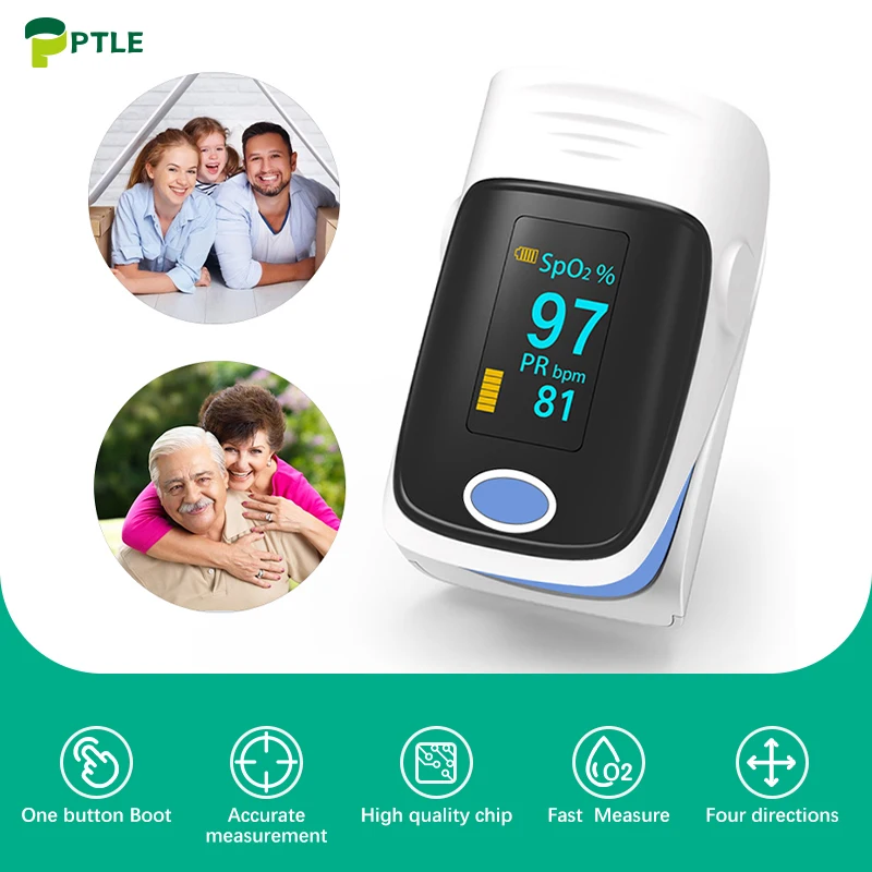 Портативный Пальчиковый оксиметр SPO2 бытовые мониторы для ухода за здоровьем