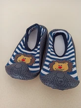 Calcetines con suela de goma para bebé, Zapatillas de casa antideslizantes, calcetines con suela de goma, para interior