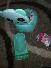 Orinal bebé para niños Baño de niños bebé orinal asiento de entrenamiento chicas inodoro portátil cuña cómodo respaldo de dibujos animados ollas