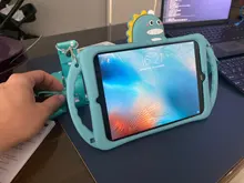 Kids Case for iPad 2 3 4 Soft Silicon Child Lovely Stand Tablet Cover for Ipad 6th 9.7