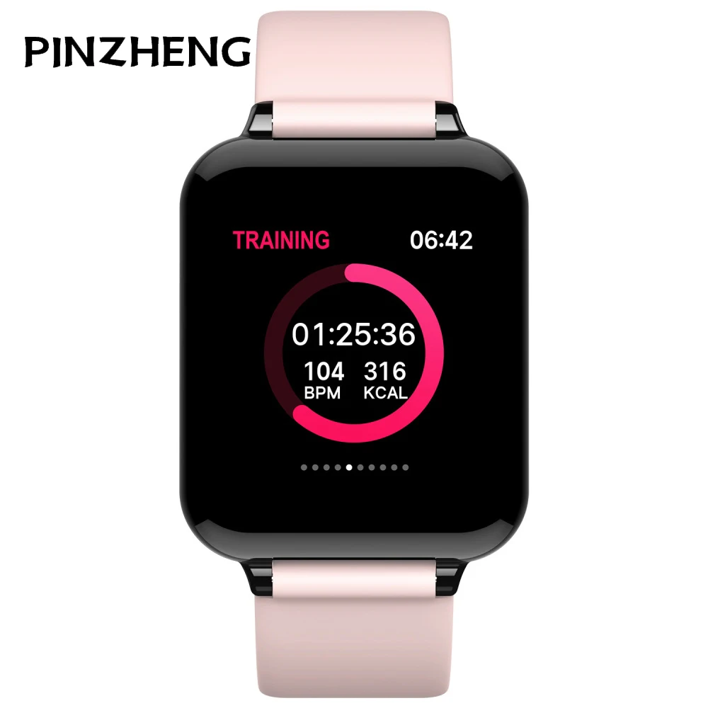 

Big Screen Wristband Smart Watch Exquisite Appearance Motion Tracking Multilingual Touch Screen Control Waterproof Smartwatch