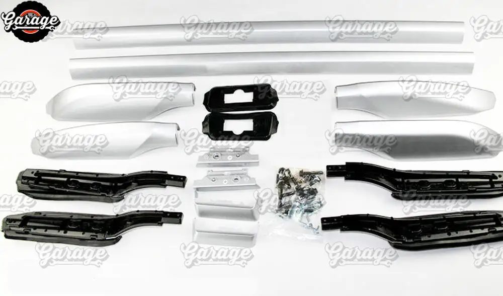 Алюминиевая накладка на крышу для Land Cruiser Prado 150 2010-, алюминиевый сплав, 1 комплект, украшение, Стайлинг автомобиля